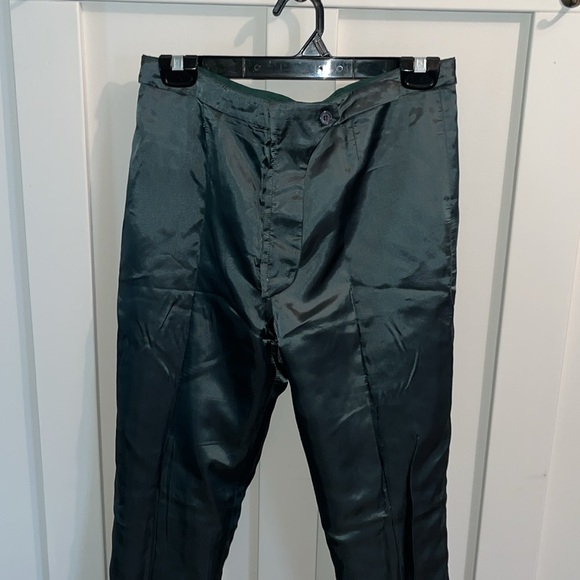 Prada deep emerald wool dress pants, size 42 (US 6) - Picture 11 of 12
